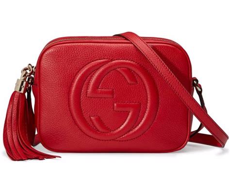 red gucci camera bag|Gucci camera crossbody bag.